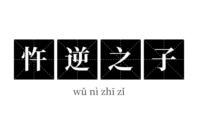 忤逆之子成语