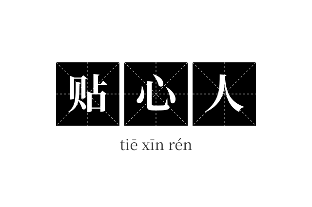 贴心人成语