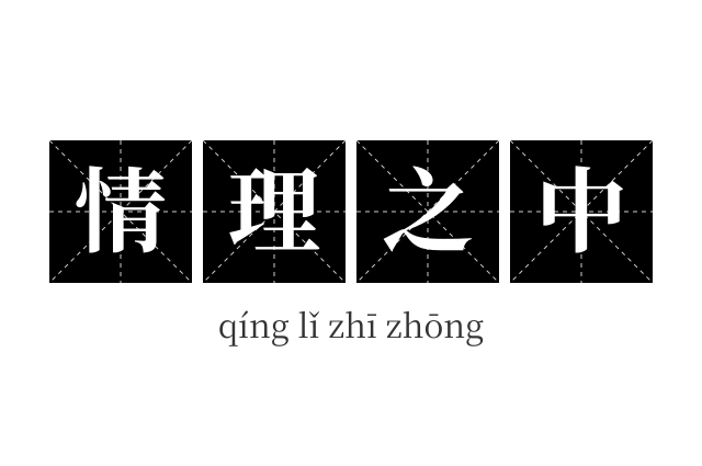情理之中成语