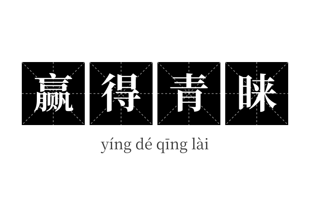 赢得青睐成语
