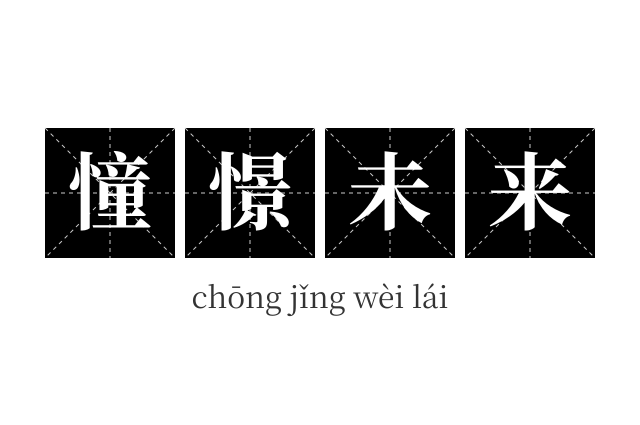 憧憬未来成语