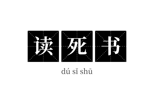 读死书成语
